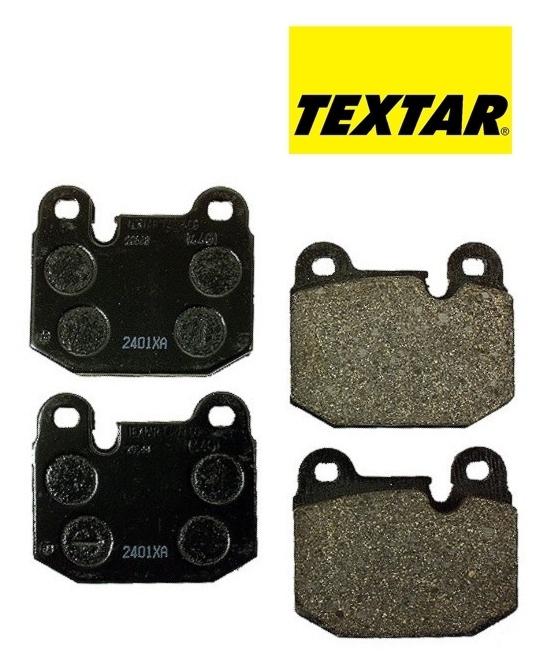 Textar premium front disc brake pads set 20588165 d299t