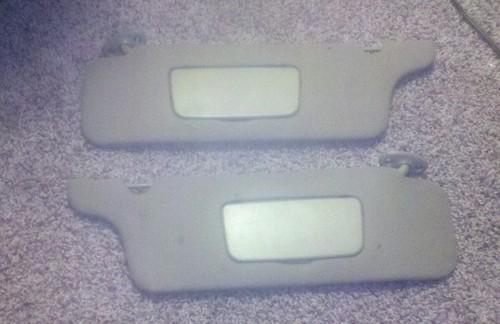 1999-2004 ford mustang sun visors light tan