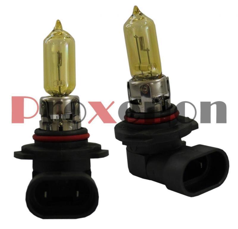 9005-hb3 yellow 100w 12v xenon halogen headlight #wv2 pu28 2x bulbs high beam