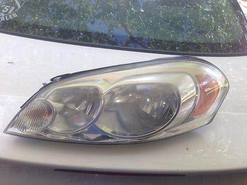 06-12 chevy impala headlamp headlight driver side left lh