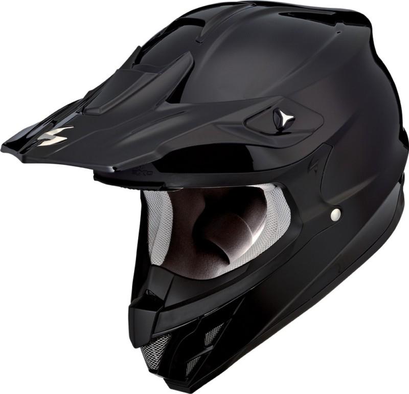 Scorpion vx-34 off-road helmet - solid black - md