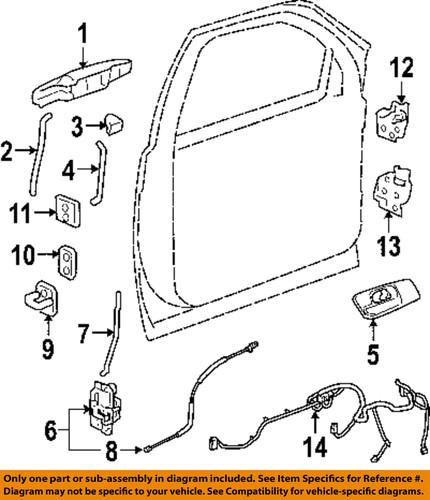 Gmc gm oem 25863021 door lock motor/door lock actuator motor