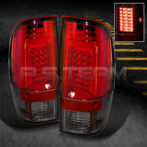 Red smoked 08-12 f250 f350 f450 f550 superduty philips-led perform tail lights