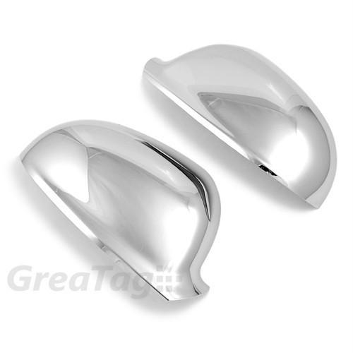 06-2010 volkswagen jetta mk5 passat b6 sharan triple chrome mirror cover pair