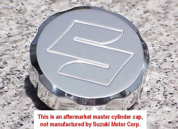 Suzuki sv tlr tl 1000 gsxr 600 750 1000 billet brake fluid cap