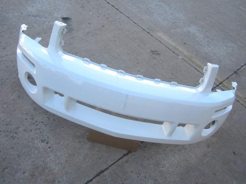 2005 2006 2007 2008 2009 ford mustang gt v8 roush front bumper cover white #1