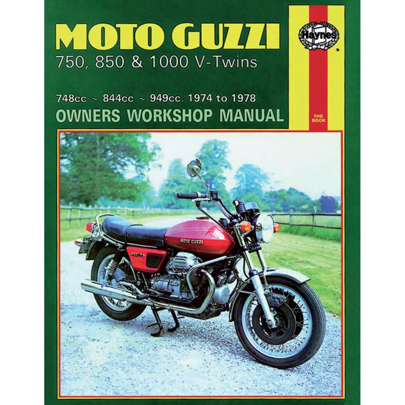 Haynes 339 repair service manual moto buzzi 750/850/1000 v-twin 1974-1978