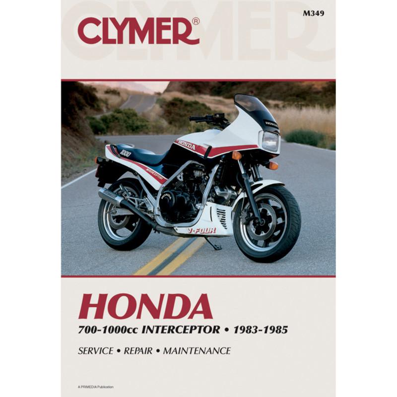 Clymer m349 repair service manual honda vf700-1000f interceptor 1983-1985