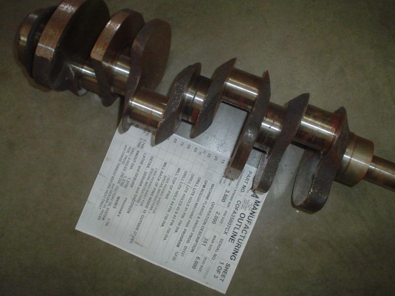 Ford 302  racing  crankshaft  new 3.500  stroke