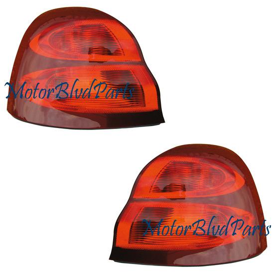 04-08 pontiac grand prix tail lights rear lamps l+r set