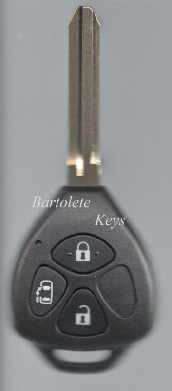 Remote key shell fits 2005 2006 2007 2008 2009 2010 scion tc