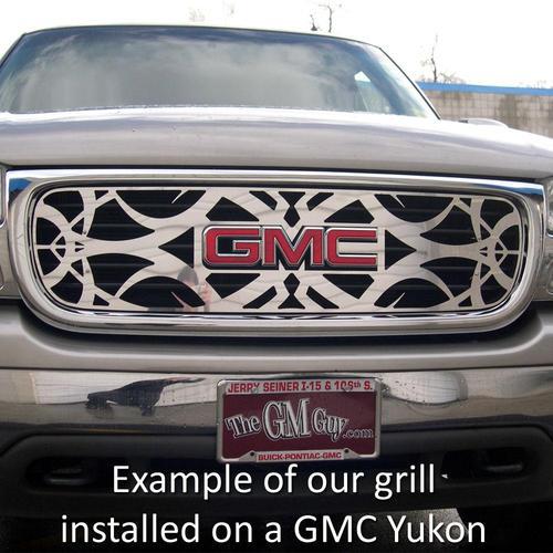 Chevy Avalanche 02-06 w/ Cladding Circle Black Grille Insert Aftermarket Trim, US $89.21, image 6