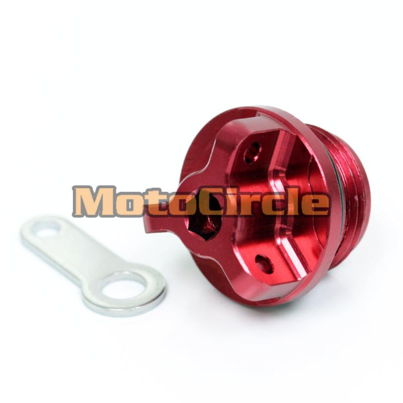 Red cnc oil filler cap for ducati 748 749 996 998 999 1098 1198 s r monster