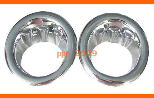 Chrome fog lamp light cover mitsubishi triton l200 09