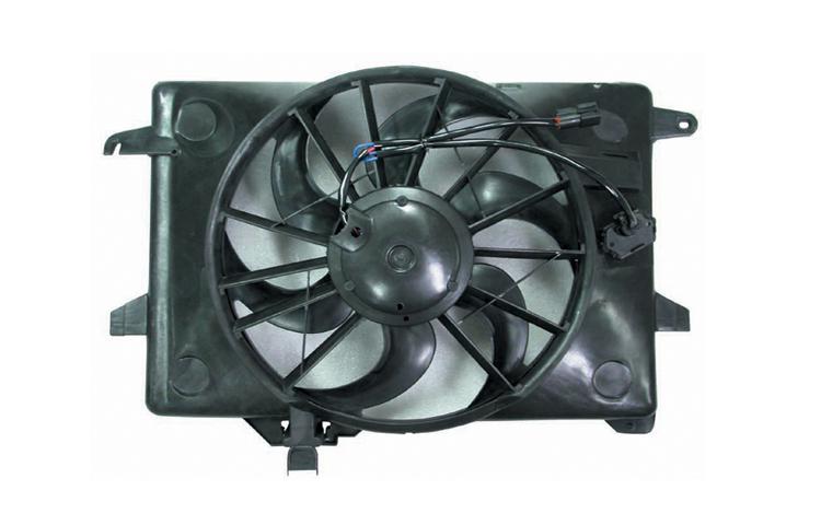 Depo ac condenser radiator cooling fan lincoln town car ford mercury 1w1z8c607aa