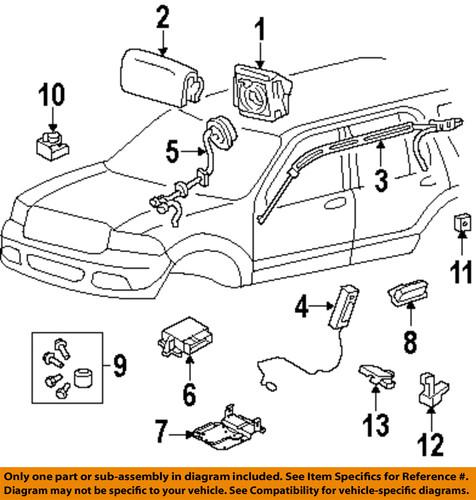 Ford oem 7l2z14b422a air bag-occupant sensor