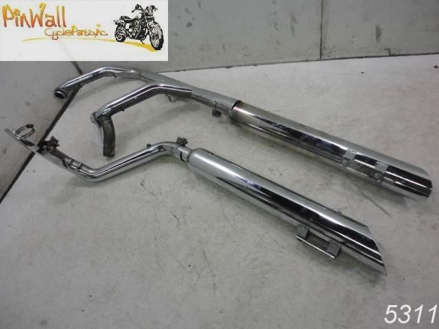 99 harley davidson touring flh exhaust muffler system