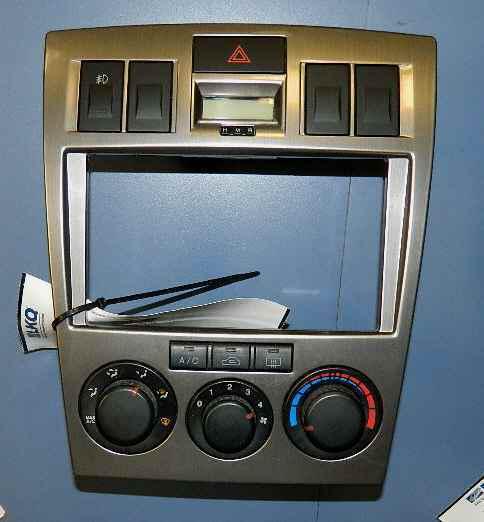 04 05 06 tiburon ac climate controls radio bezel oem