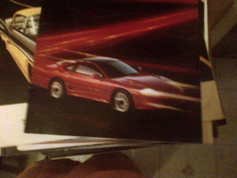 1991 dodge stealth/spirit r/t/daytona   brochure            -