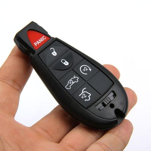 Insert blade keyless fobik uncut remote key fob case shell for jeep 6 buttons