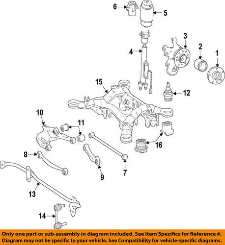 Mercedes-benz-mb oem 1643202631 shock absorber/rear shock absorber