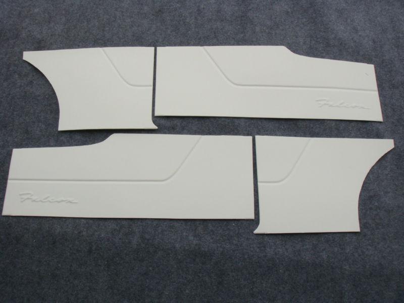 Custom door panels 1960-1963 ford falcon 2 door hardtop white