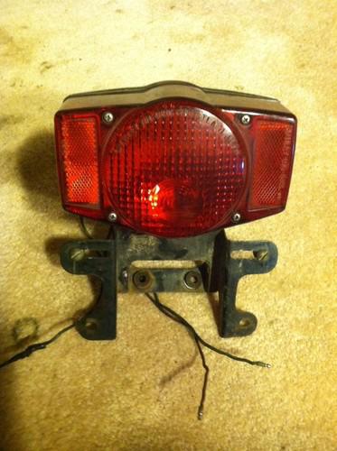 1973 honda 350 cl cl350 taillight tail light brake stop light with mount