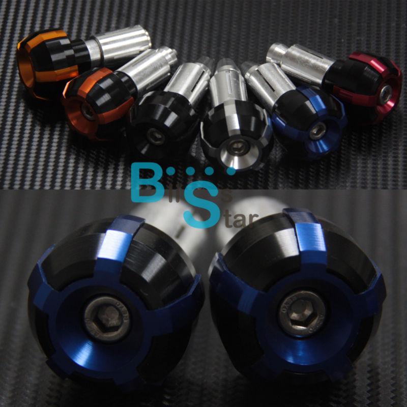 Cnc bar end plugs for 7/8" 22mm 26mm standard handle bar motorcycles scooter