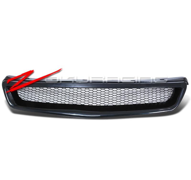 99-00 honda civic lx ex si jdm type r hood grill grille