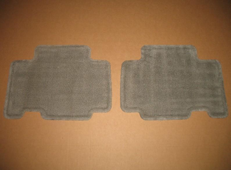 2006 2007 2008 2009 2010 2011 10 11 toyota rav4 gray carpet rear floor mats oem 