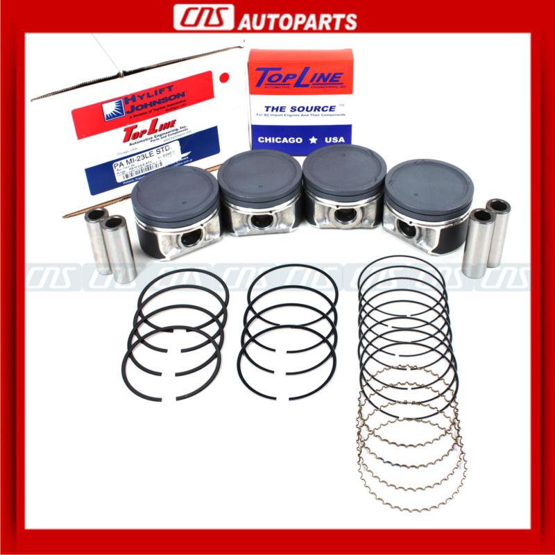 03-06 mitsubishi lancer evolution 2.0l tubro 4g63t engine piston & ring set