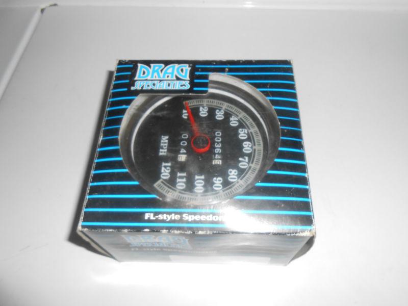 Drag specialties fl-style speedometer harley davidson