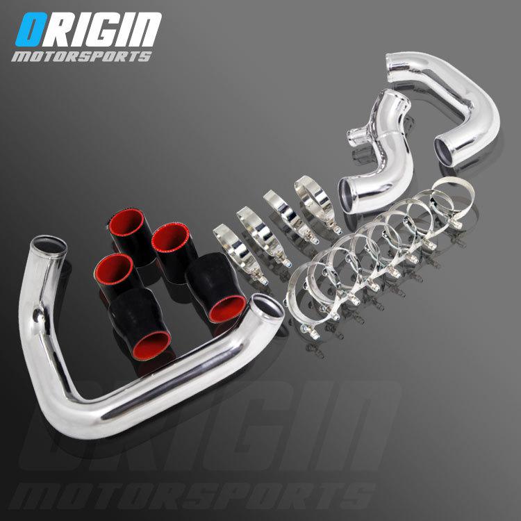 A4 1.8t b5 98-01 direct bolt on front mount intercooler piping silicone hose kit