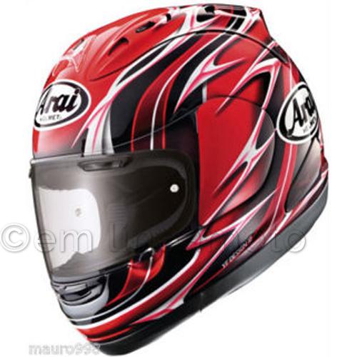 _ helmet arai rx-7 gp randy mamola red xs