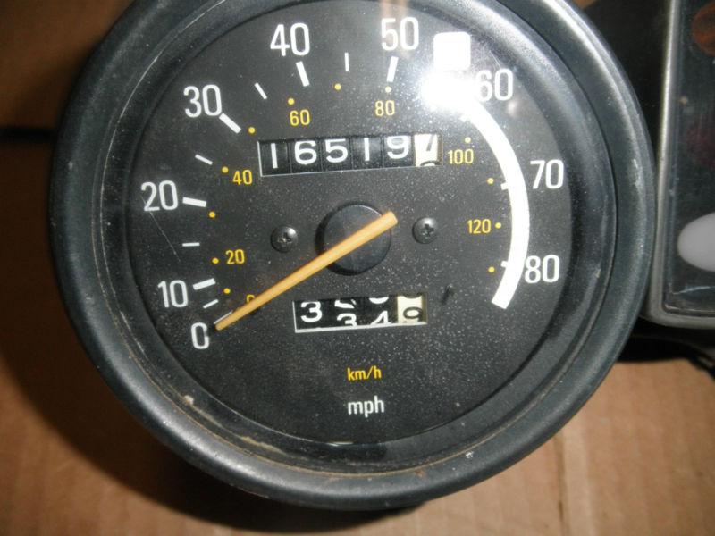 '80 yamaha xs 650 special   speedometer tachometer set