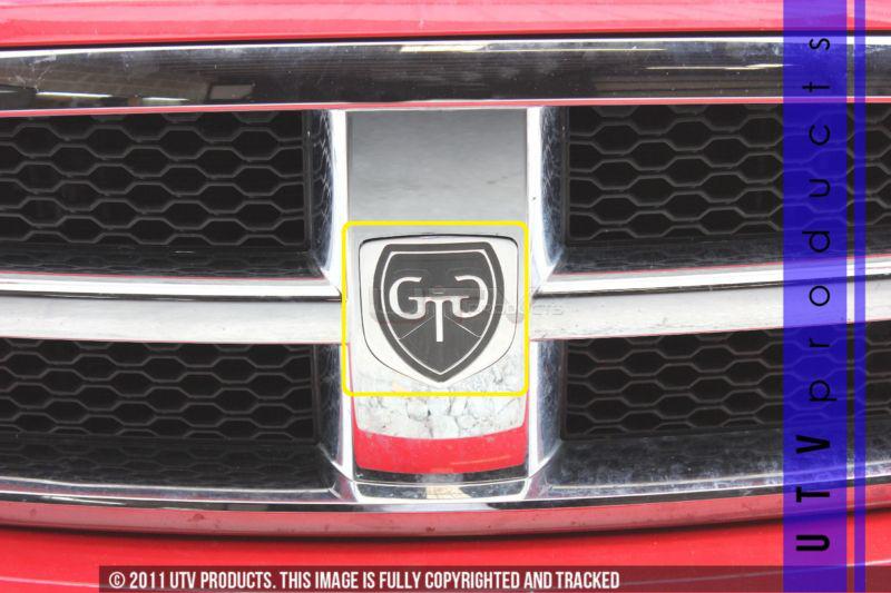 Gtg badge replacement fits: 2009 - 2012 dodge ram delete sport express