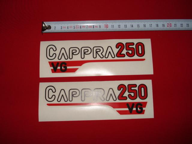 Two adhesives montesa cappra 250 vg, very good quality.