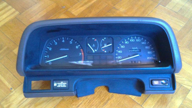 Honda shuttle beagle civic wagon rt 4wd instrument cluster dash gauge 89 90 91