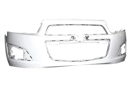 Replace gm1000928 - 12-13 chevy sonic front bumper cover factory oe style