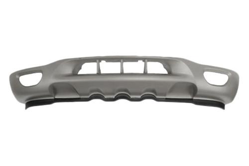 Replace fo1095182c - 99-02 ford expedition front bumper valance factory oe style