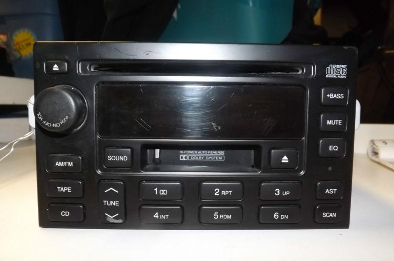 2005 suzuki forenza am fm cd cassette radio 96 437 609 oem