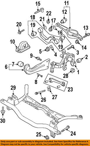 Volkswagen oem 1k0505129j rear suspension-bracket