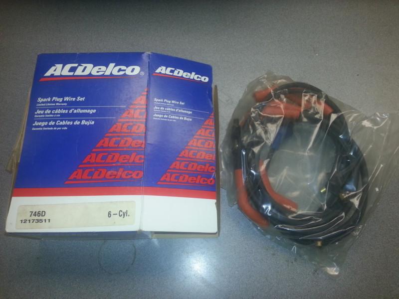Ac delco 6 cylinder spark plug wires 746d chevy gmc pontiac buick