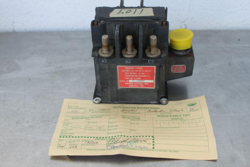 Hercules c-130 hartman electrical b-429w contactor #3