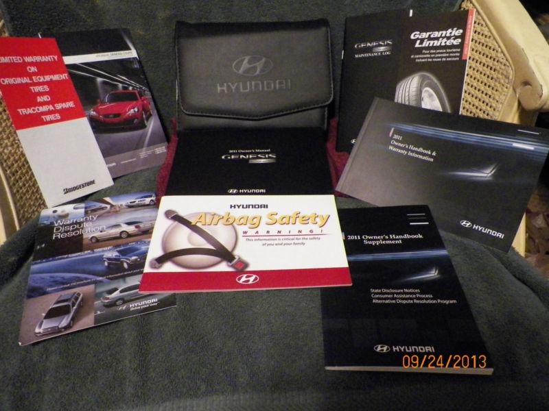 2011 hyundai genesis owner's manual