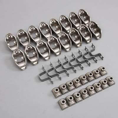 Comp cams rocker arms high energy stamped steel pedestal mount 1.6 ratio olds