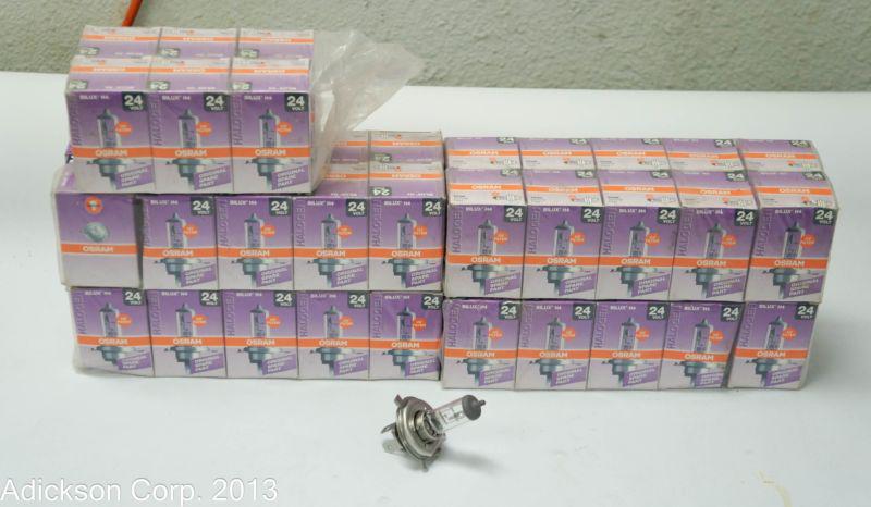 10 osram h4 24v 7570w 64196 lts tsp p43t head lamp bulb single high & low  roc