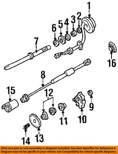 Ford oem f4dz3517c steering column-bearing