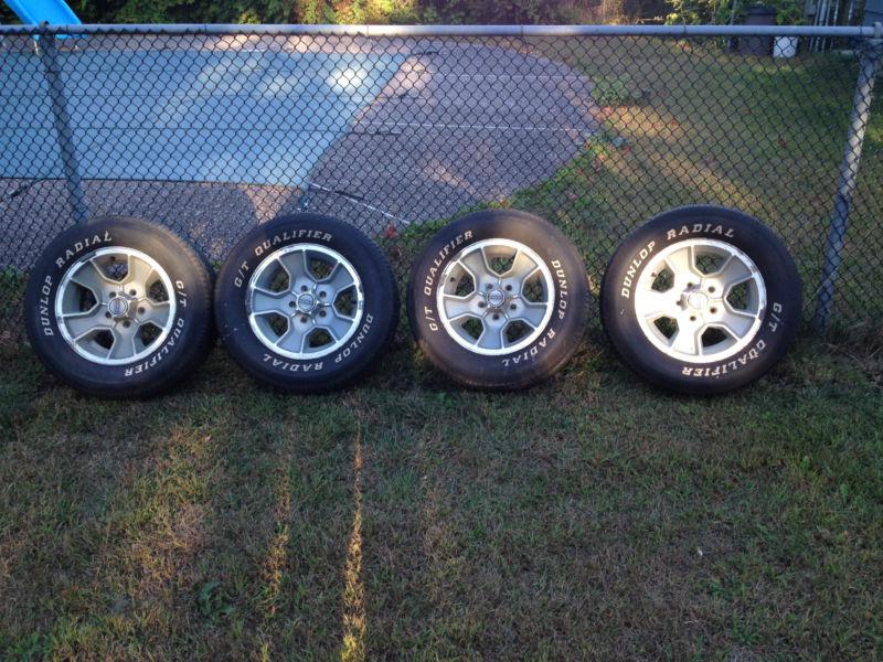 1978-1988 ss monte carlo g-body 15 inch aluminum rims-set of 4  