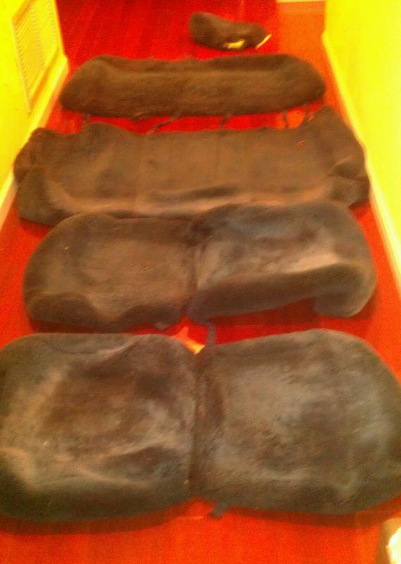 Mercedes 111 sheepskin seat covers 220 250 280 se 3.5 112 6.9 280se 250se 300se 